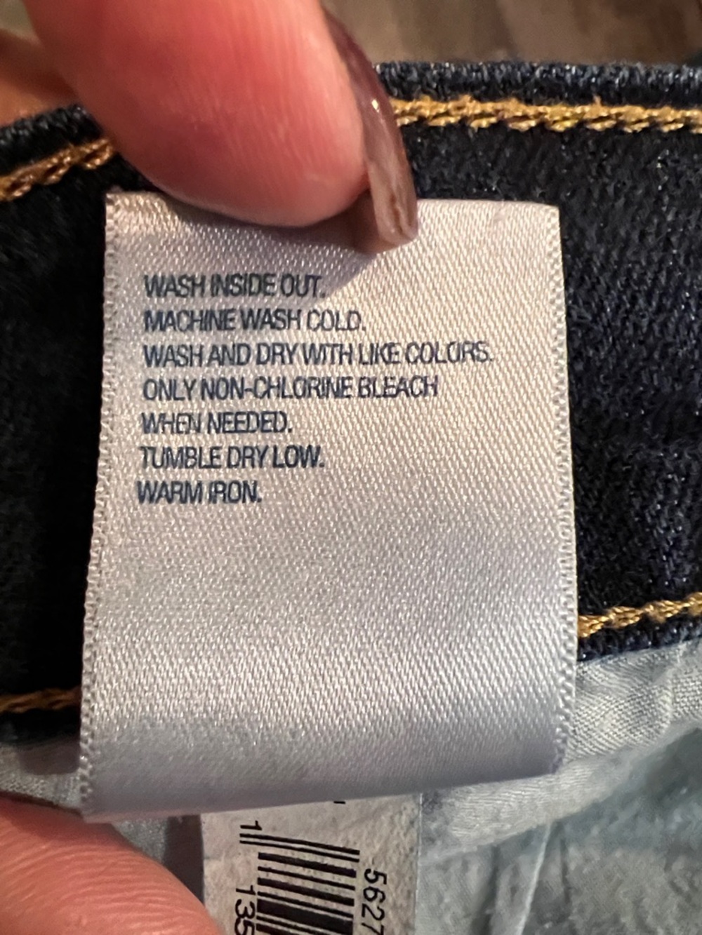 Old Navy Flirt Bootcut Jeans Women’s 16 Short Dark Wash Mid Rise Stretch - Picture 10 of 10